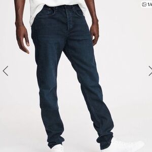 rag & bone Cashmere Fit 2 Slim Jeans Stretch in Houston Button Fly Mens 36x32